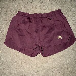 Tracksmith Burgundy Session Shorts Small
